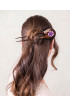 Painted Wooden Hair Stick